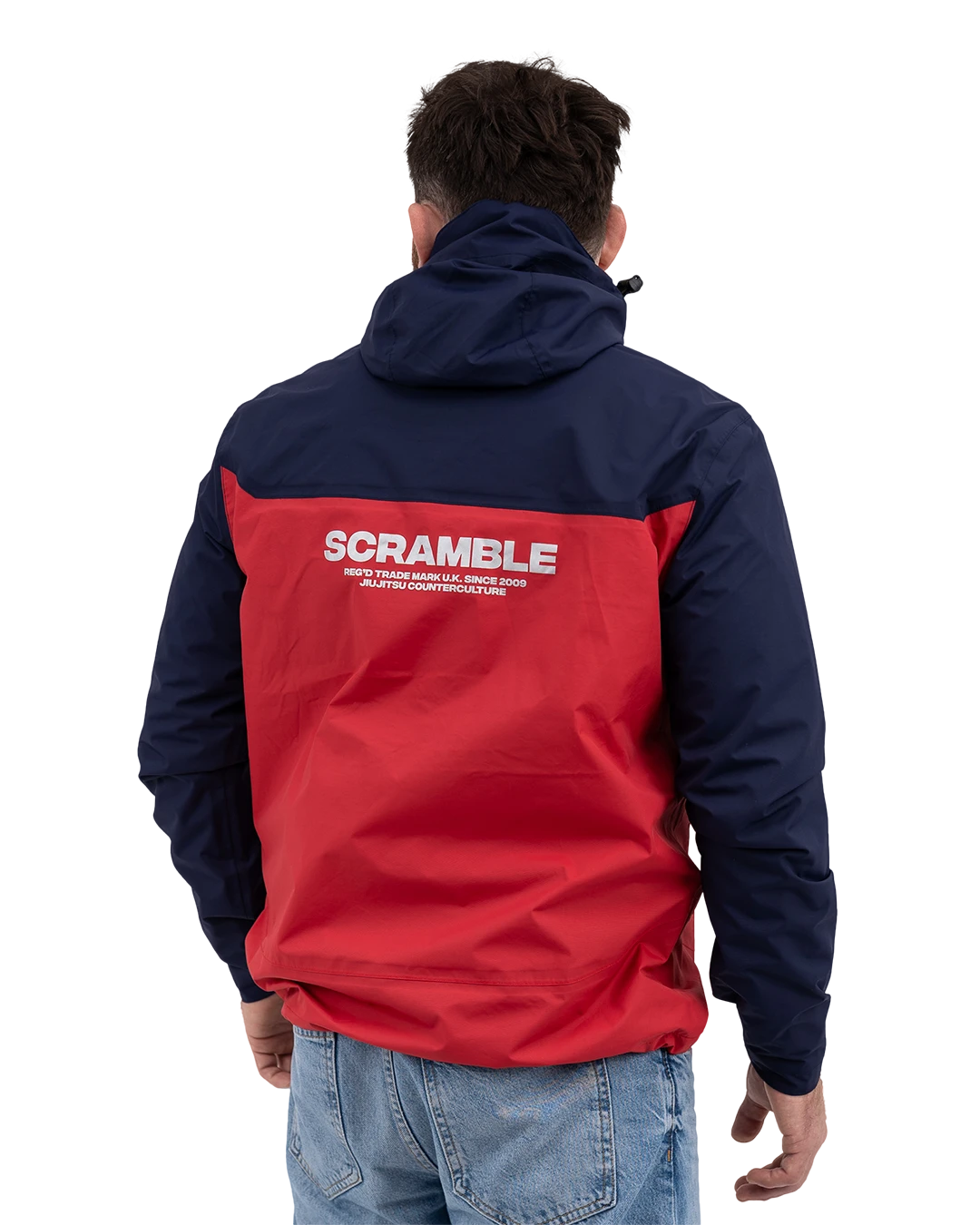 AME JACKET - RED / NAVY