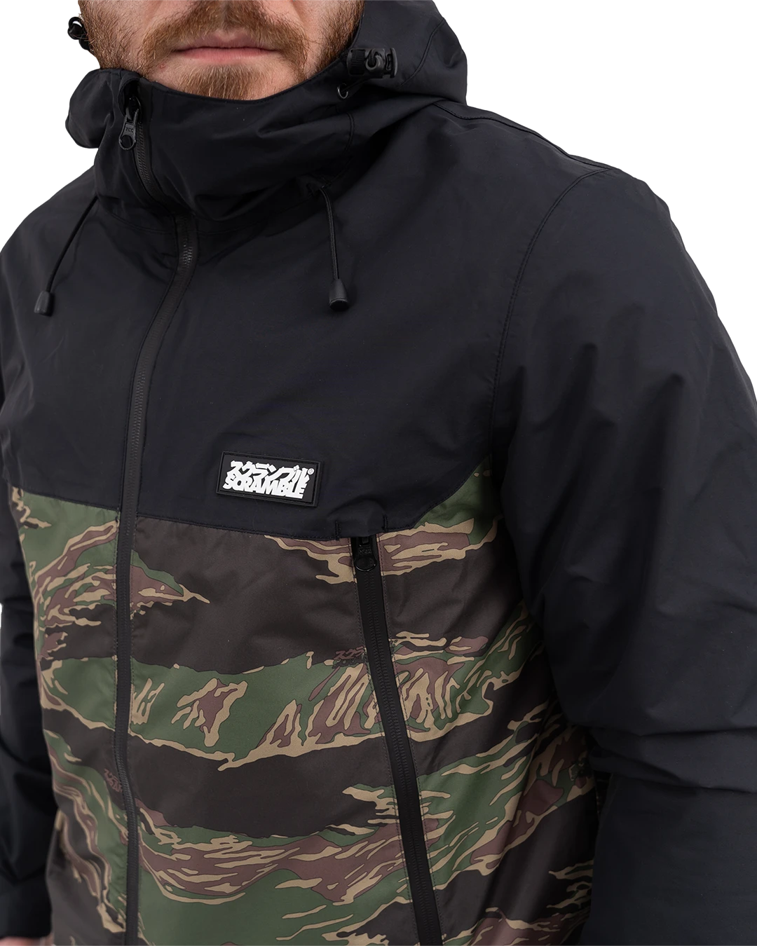 AME JACKET - TIGER CAMO / BLACK