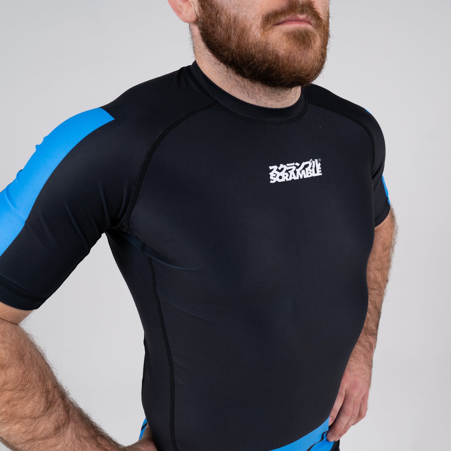 RANKED RASHGUARD - BLUE