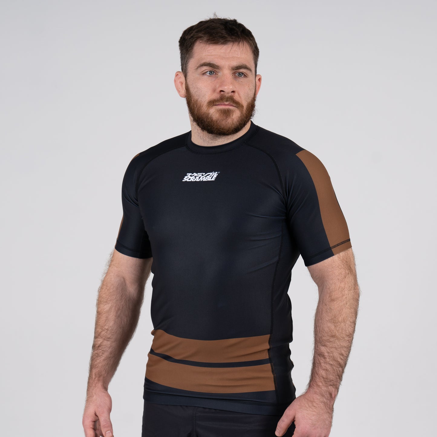 RANKED RASHGUARD - BROWN