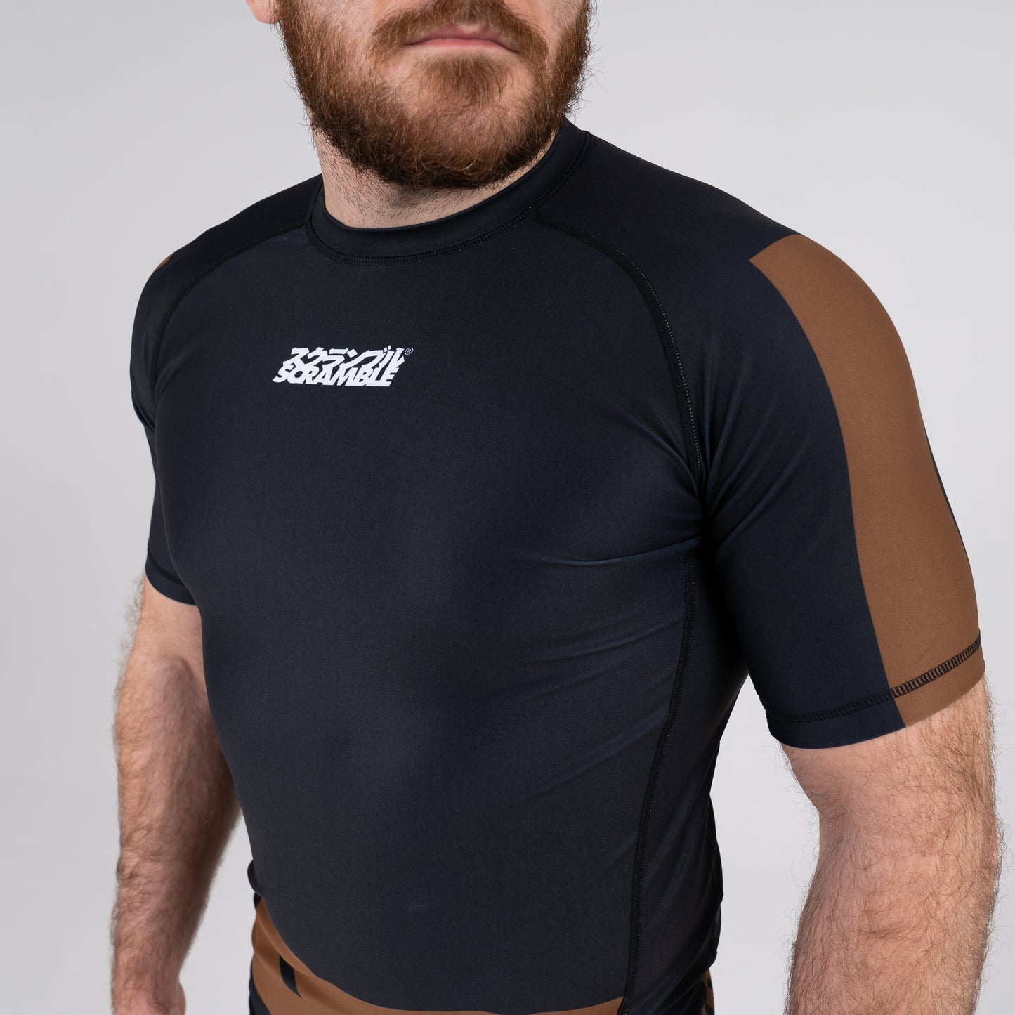 RANKED RASHGUARD - BROWN