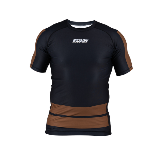 RANKED RASHGUARD - BROWN